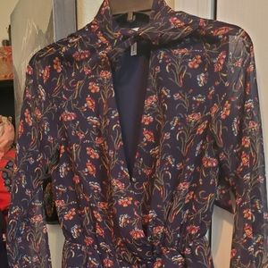 Bcbgeneration floral jumpsuit